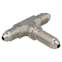 Rostfritt Stål bulkhead T-Kors AN3 QSP Products